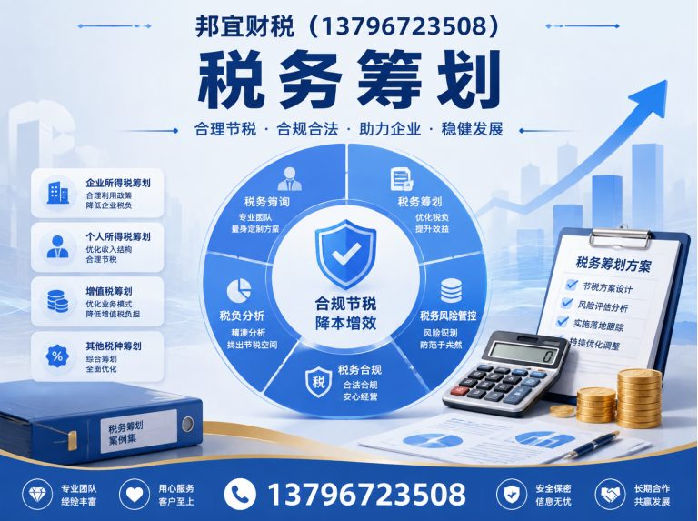 通河县税务筹划展示图